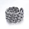 Neue Ankunft Silber Farbe Trendy Thai Silber Blume Damen Finger Ringe Schmuck Für Frauen Offenen Ring Nie