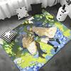 Anime F-Friend Cute Floor Mat Bedroom Living Room Flannel Door Mat Non-Slip Home Decor