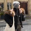 Autumn Winter Thicken Warm Parka Women Casual Sweety Solid Color Big Pocket Loose Hooded Coat Jackets Outwear
