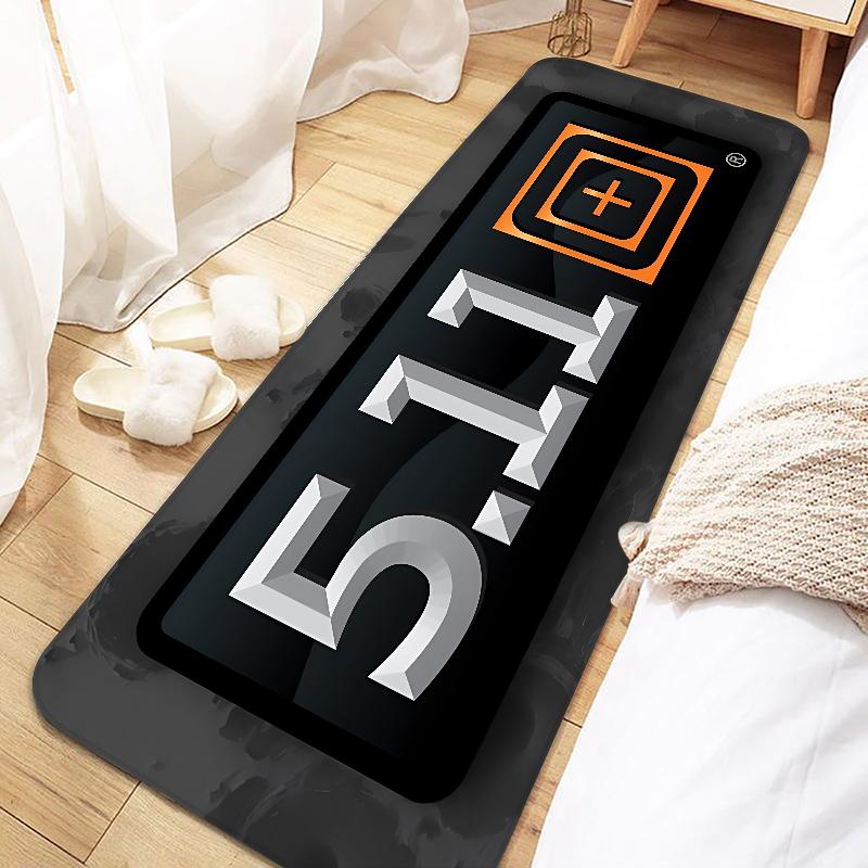 5.11 Tactical Zerbino Ingresso Zerbino Antiscivolo Tappeto Lavabile per Cucina Tappeti per Soggiorno Corridoio Zerbini da Bagno