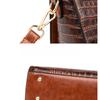 Mode Vintage Alligator Umhängetaschen für Damen Große Kapazität Damen Schultertaschen Geldbörsen und Handtaschen Unterarmhandtasche