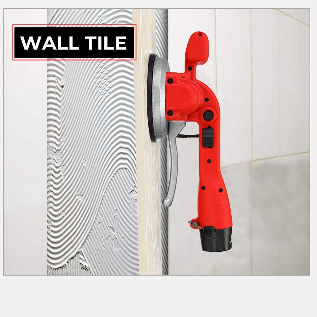 16.8V Powerful Tile Vibrator Leveling Machine 6-speed Adjustable Suction Cup Tiles Floor Laying Automatic Tiling Plastering Tool