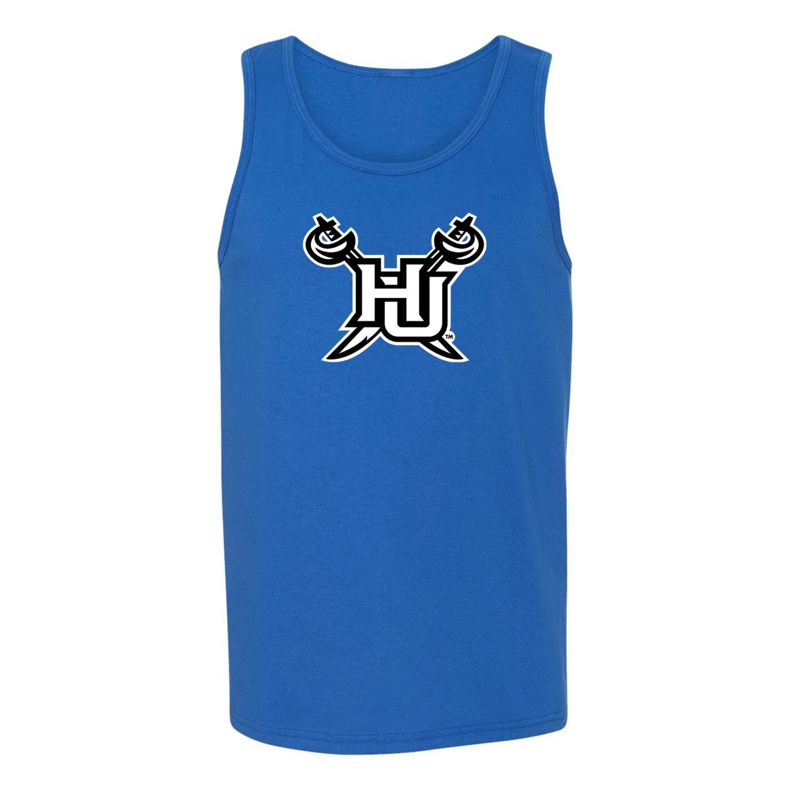 Hampton Pirates Primary Logo University College Sports Team Tank Top - Royal S