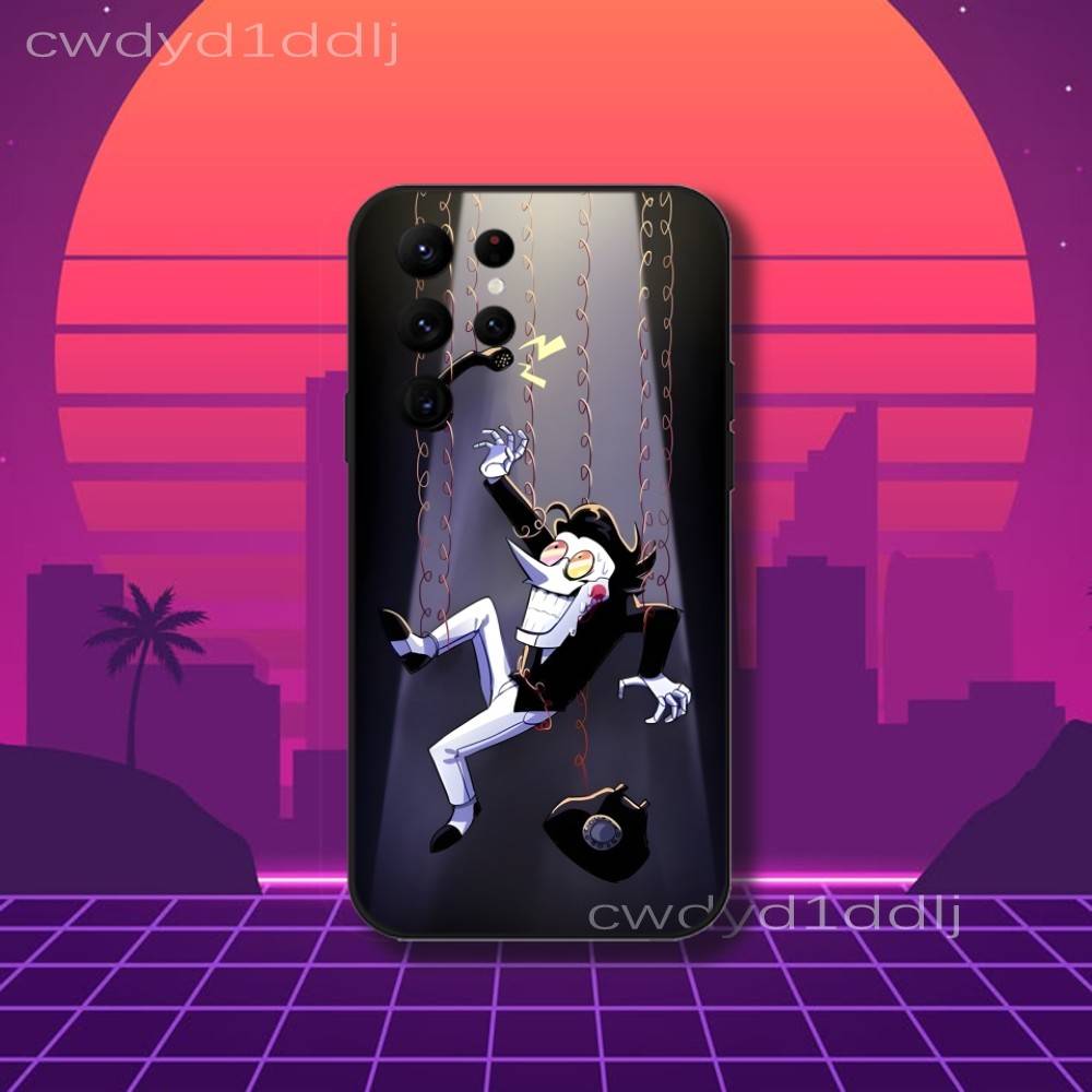 Tenna Spamton D-Deltarune Game Phone Case For Samsung S10,S21,FE,S21 ,S26,S25,S24,S23,Ultra,S9,S22,Plus Black Shockproof TPU
