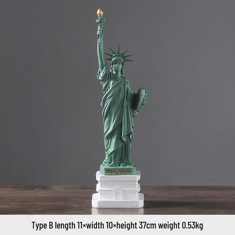 Statue of Liberty Resin Figurine for Home or Office Decor