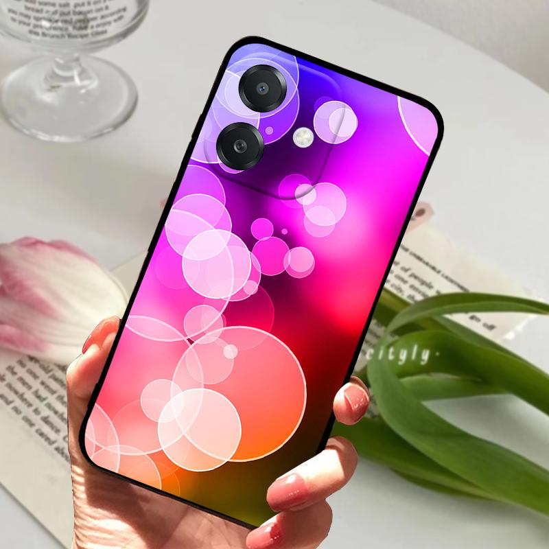 For Oppo A60 5G Case OppoA3 CPH2683 Fashion Shockproof Phone Protective Cover For Oppo A3 5G Silicone Soft TPU Coque Fundas