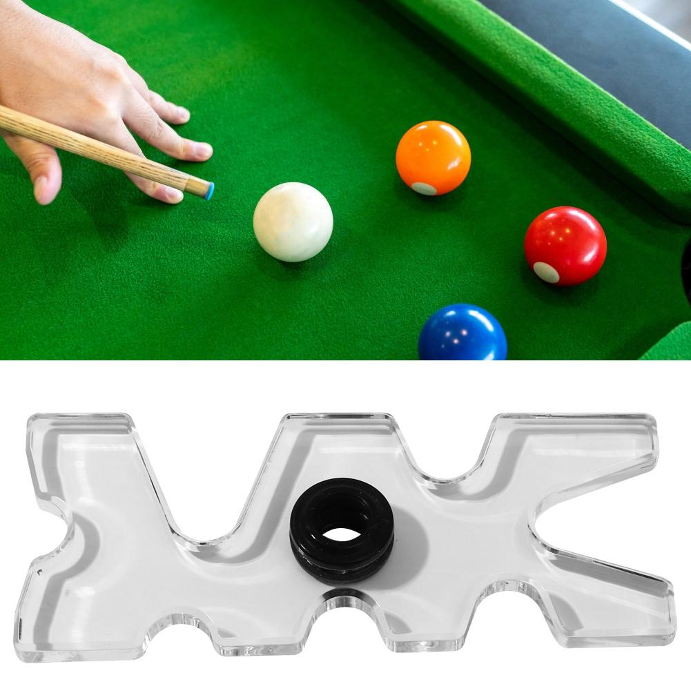 Transparent Acrylic Snooker Billiards Cue Rack Moosehead Heads Accessory for Nine Ball Club