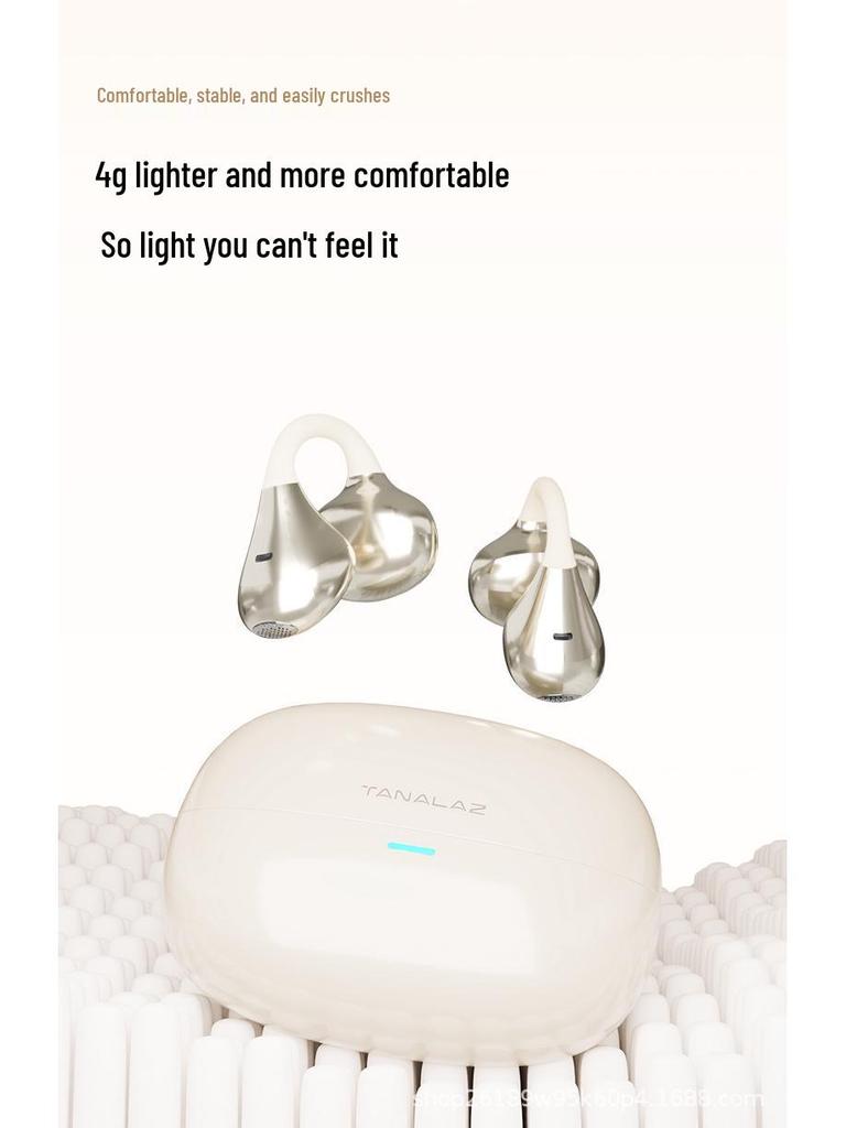 TanuLa i50 Wireless Ear Clips: 2025 High-Quality Bone Conduction for Women with Government Subsidy.