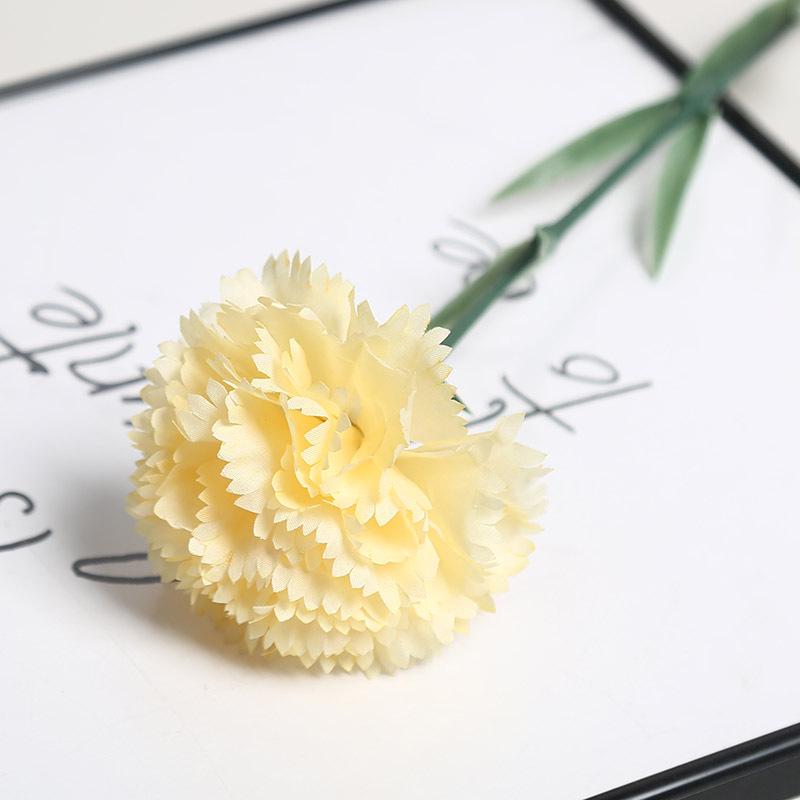 High-End Artificial Carnation Bouquet for Weddings and Home Decor