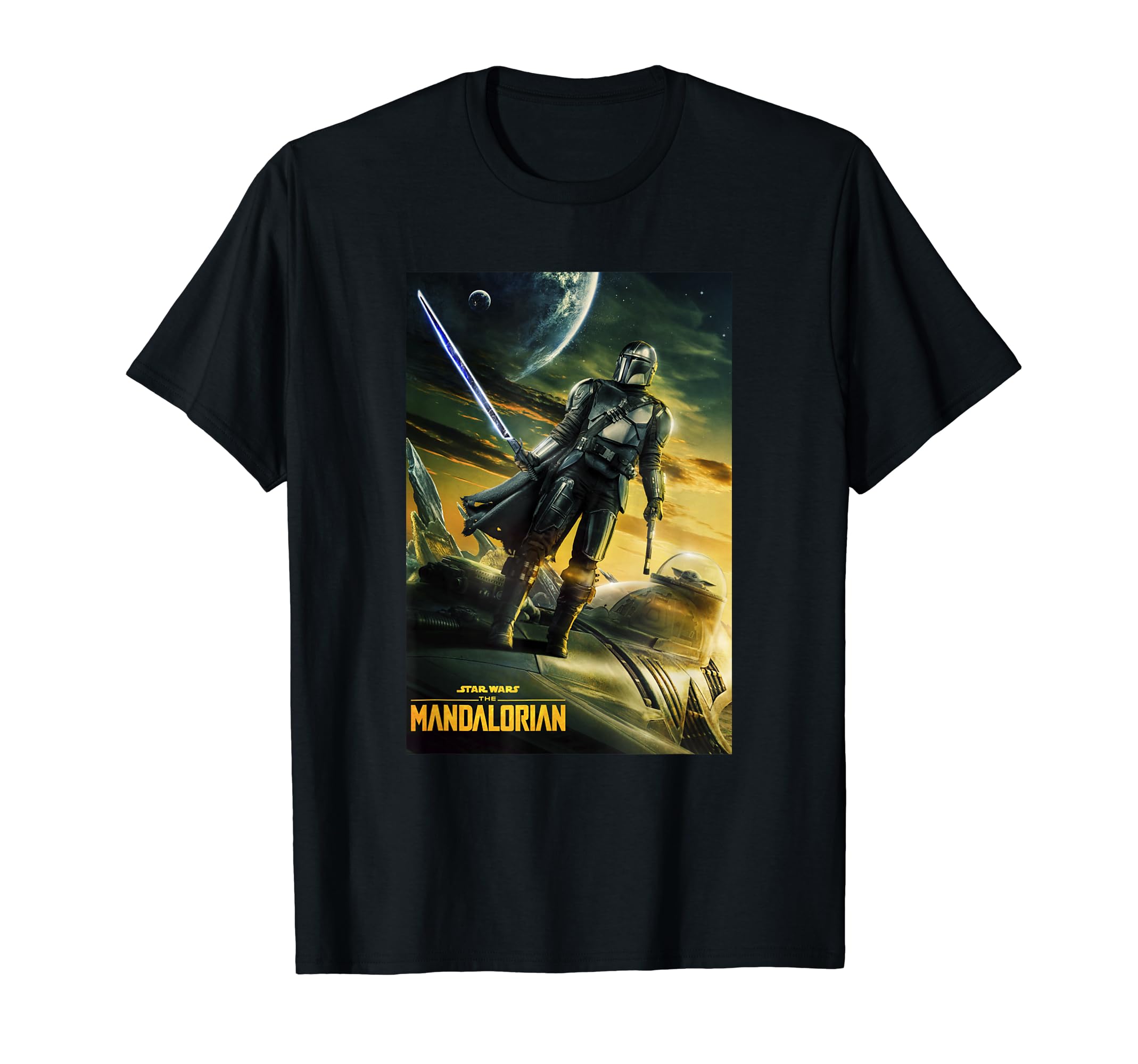

Star Wars: The Mandalorian and Grogu Season 3 Epic Poster T-Shirt