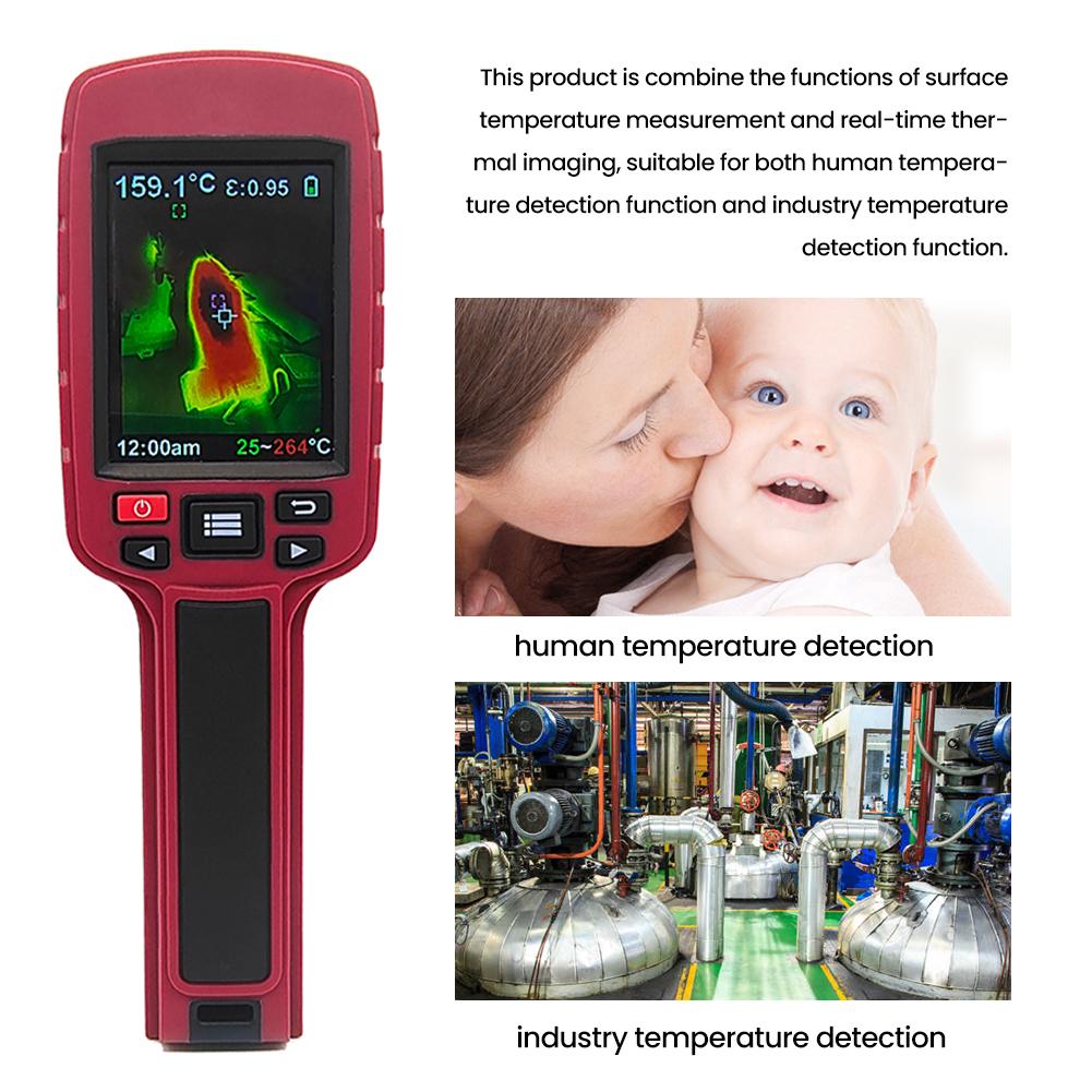 60 * 60 Pixel Portable Infrared Thermal Imager Handheld Clear Definition Imaging Camera Temperature