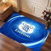 Tappeto in Velluto di Cristallo con Stampa Calcio Everton, Comodo Assorbente d'Acqua Antiscivolo Tappeto per Pavimenti Interni