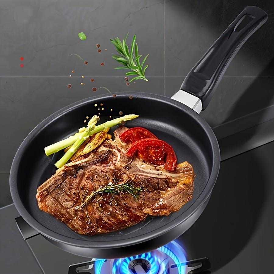 Cast Iron Skillet Set - Non-Stick, Ideal for Steak, Eggs, and Roasting, frying pan  - Compatible with Induction and Gas Stoves