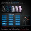 NEENCA Copper Knee Brace Knee Support with Patella Gel Pad &Side Stabilizers for Knee Pain Sport Arthritis ACL Joint Pain Relief