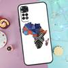 Map of Africa African Fabrics Case For Xiaomi Redmi Note 13 Pro 14 9 10 11 12 9S 10S 11S 12S Redmi 14C 10C 12C 13C Cover
