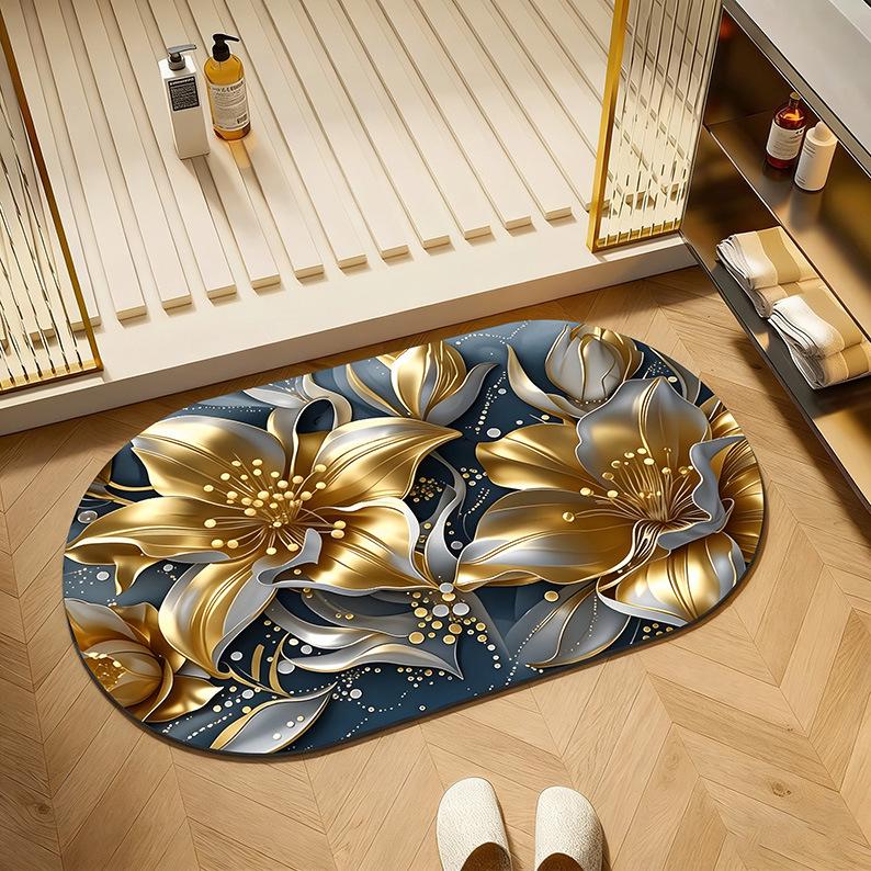 Neue Diatomeen-Schlamm Badezimmer Anti-Rutsch Saugmatte