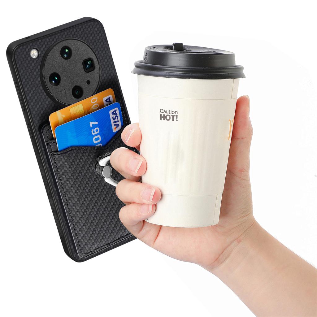 Für Oppo Find X8 Ultra 5G Hülle Kartenfächer Ringhalter Ständer Handyhülle