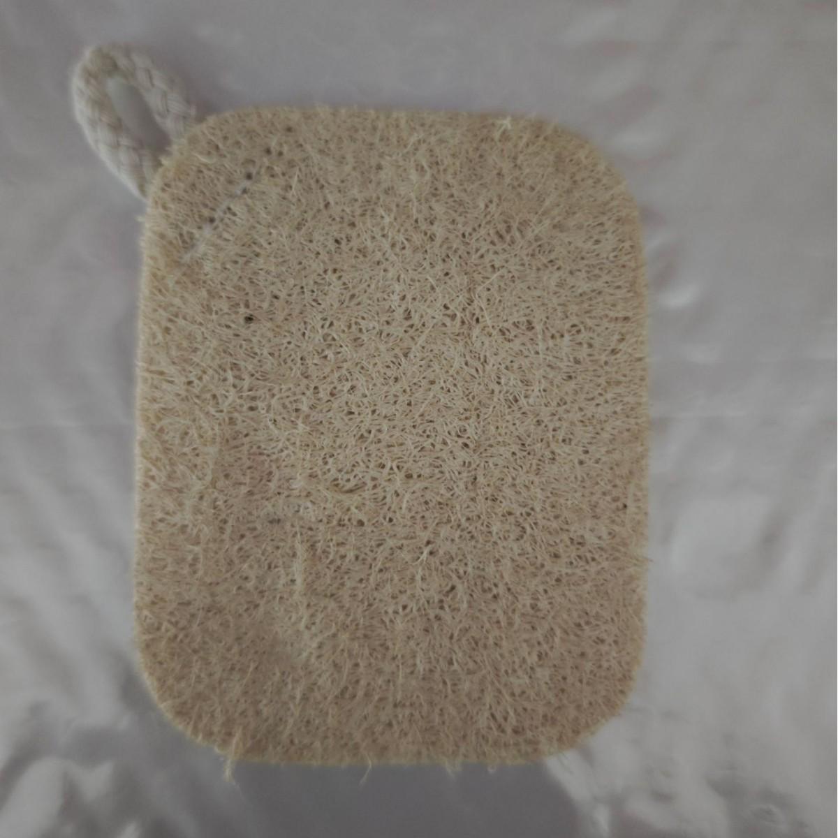 Loofah Dishwashing Scrubber and Cloth Brush Set