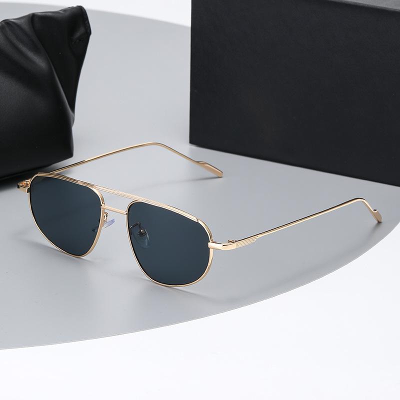 Sunglasses Advanced Metal Sunglasses Fashion Oval Spectacles Luxury Designer Vintage Sun Spectacles UV 400 Protection Oculos De Sol