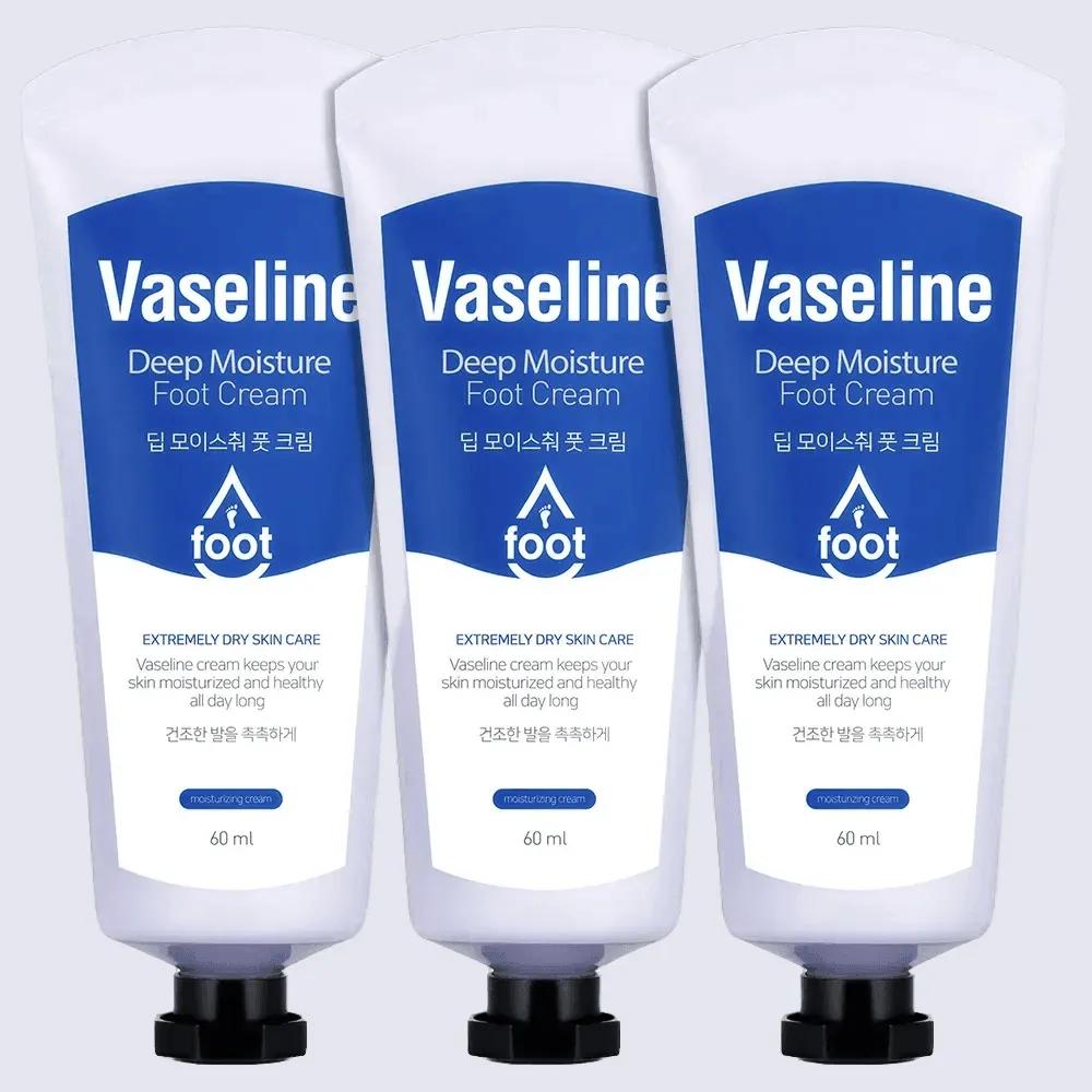 Vaseline Foot Cream Urea Foot Cream 60ml Large Size (3 Pieces)