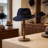 Hat Display Stand Tabletop with HeadShaped Top Freestanding Holder for Retailers,