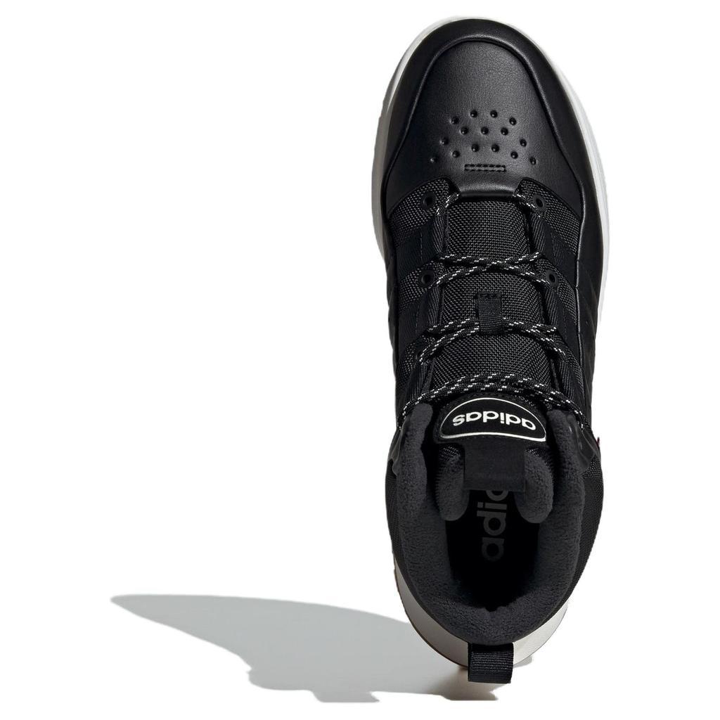 Adidas FUSION STORM 2.0 Slip Resistant Abrasion Resistant Mid top Basketball Shoes Unisex Black JP7713