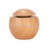Wood Grain Ultrasonic Aroma Diffuser & USB Humidifier with Silent Lamp
