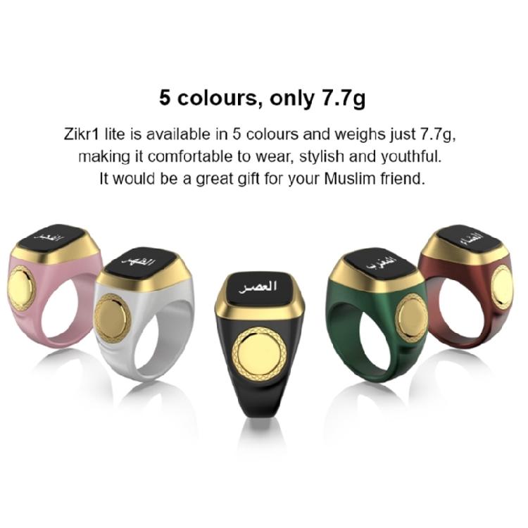 for Smart Counter Ring with Tasbih Beads 40mAh Battery Supports Android 5./iOS 1