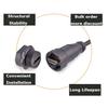 Industrial 0.3M 1M 2M Extension Cable Waterproof HDMI2.0 Connector HdmI-compatible Panel Socket 4K High-definition Data Adapter