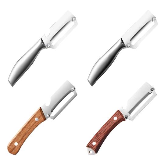 Vegetable Peeler with Ergonomic Handle Bottle Opener Food Prep Peeler for Veggie Fruit Carrot Orange Potato Kitchen Gadget