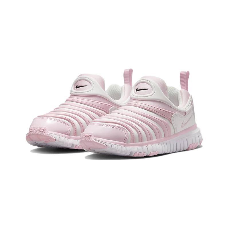 Nike Dynamo Free Low top Kids Lifestyle Shoes Pink White Kids' 343738-637