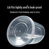 Disposable Transparent Plastic Round Takeaway Bowl
