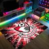 Bournemouth Football Design Crystal Velvet Carpet Cozy Non?Slip Printed Rug For Bedroom Living Room Entrance