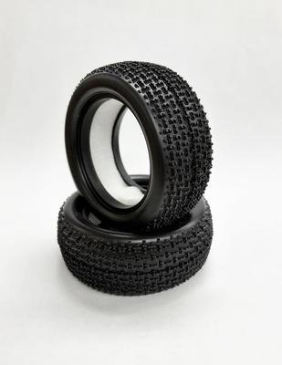 Spread World OPTION No.1 Front Tire & Inner (for 4WD Buggies) 2-Pack 10514