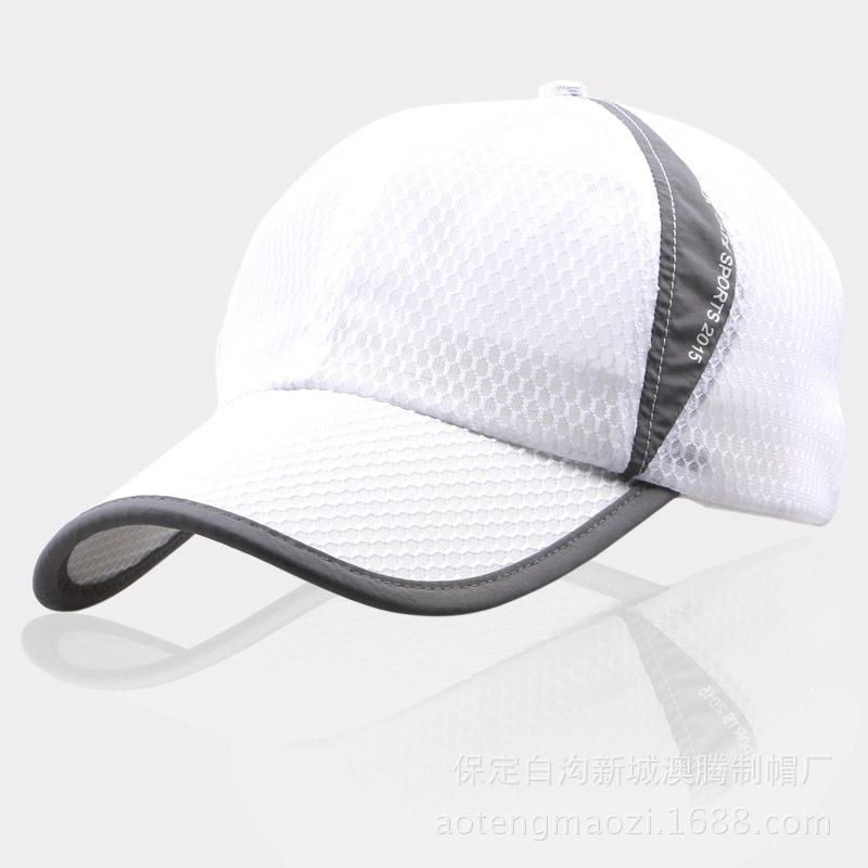Hut Herren Sommer Atmungsaktive Mesh-Kappe, Outdoor Schatten Sport Freizeit Damen Baseballkappe