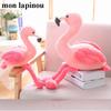 1 stück 25 cm 35 cm 50 cm Plüsch Flamingo Spielzeug Ausgestopften Vogel Weiche Puppe Rosa Flamingo Kinder Spielzeug Hochzeit geschenk Hohe Qualität