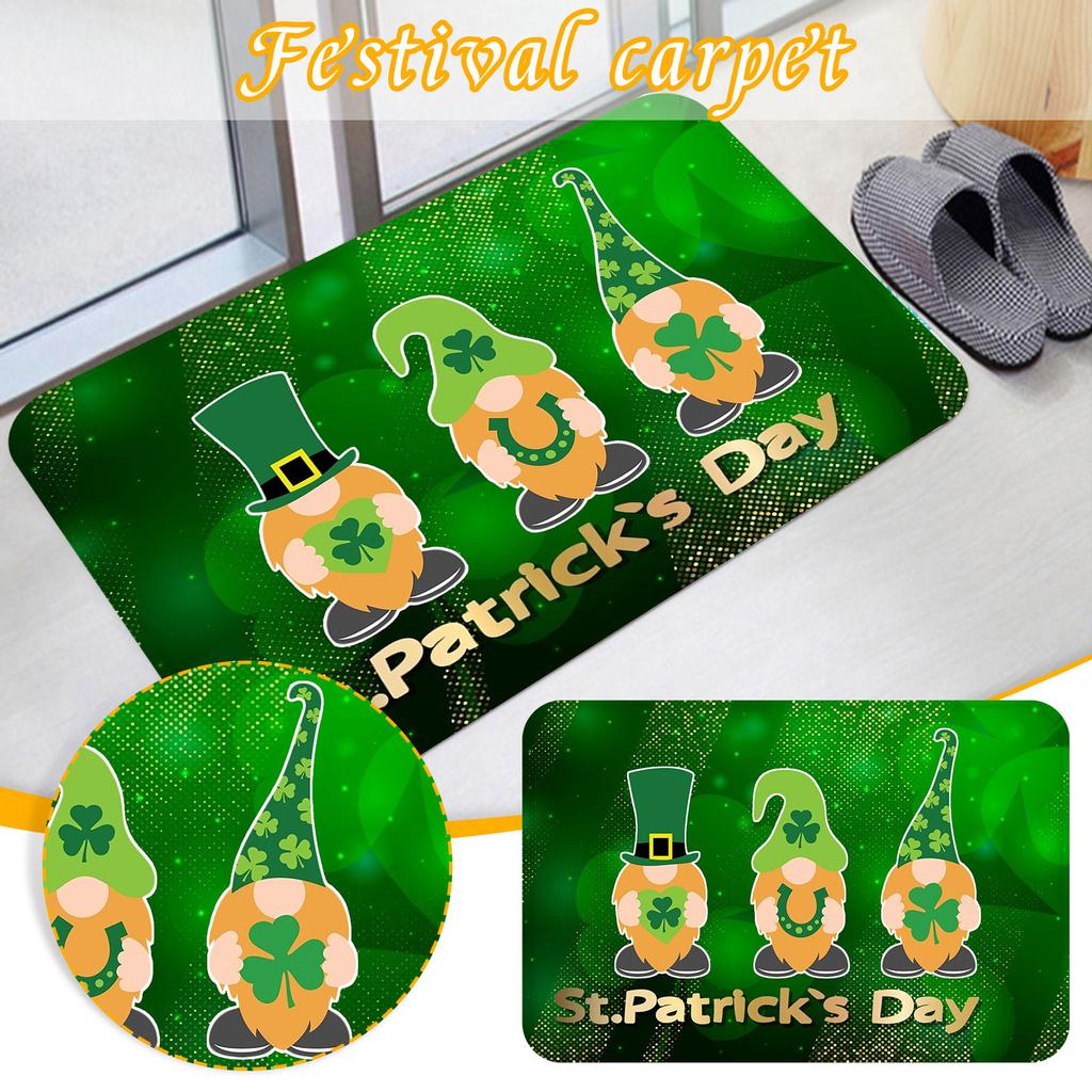 Buy [TL]St. Patrick's Day Door Mat Household Carpet Decoration Carpet ...