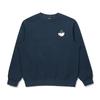 MALBON GOLF Airy Round Long Sleeve T-Shirt Navy (Man)