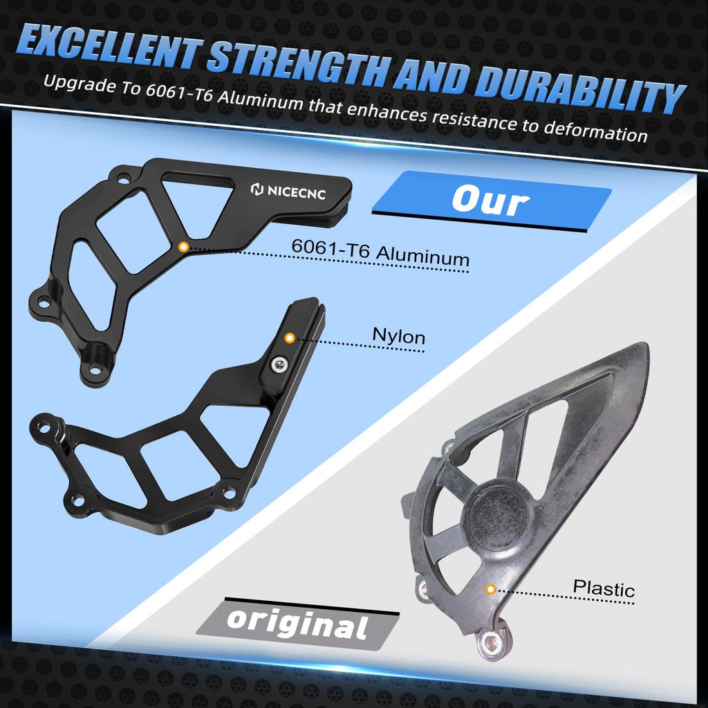 For Honda TRX450R 2006-2009 2010-2014 Front Sprocket Cover ATV TRX450ER TRX 450R Case Saver Chain Guard 2006-2014 Aluminum
