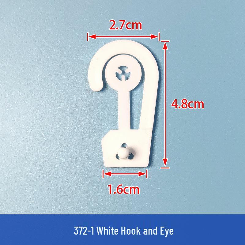 

Transparent Snap Hook: Black & White Eco-Friendly Supermarket Bag Holder