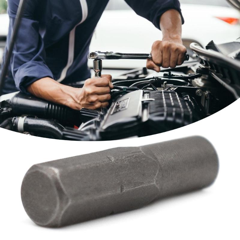 Essential 6.35mm to 4mm Conversion Adapter Connector Power Tool Accessories for Tool Part Crafted from Carbon Steel 4pcs