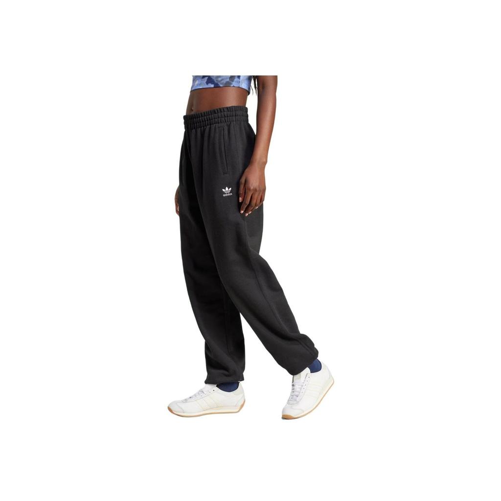 adidas Originals Women's Essentials Fleece Joggers Black IW0952