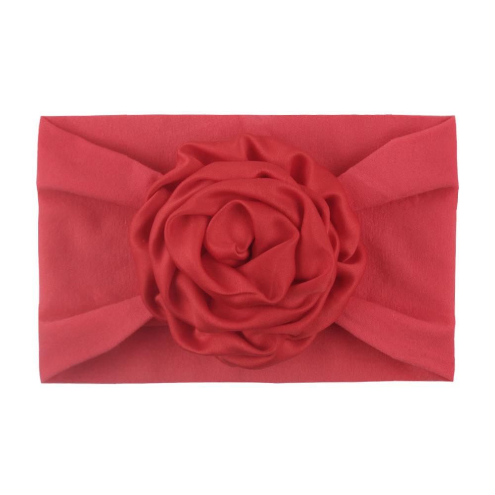 Bentiță confortabilă din nailon pentru copii: Design Delicat cu Panglică Florală