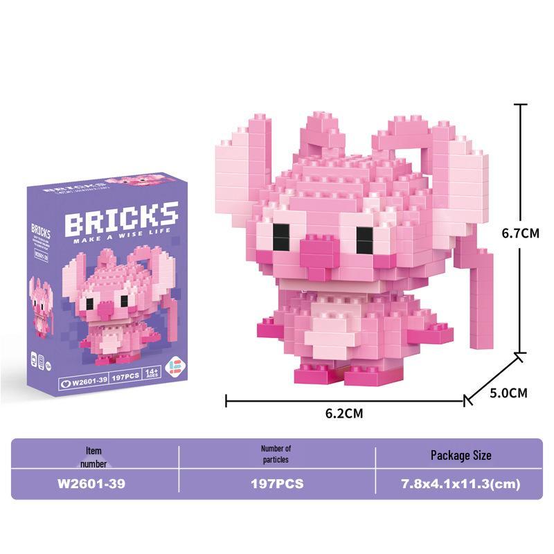 Santa Claus Micro Bricks Educational Toy - Compatible with LEGO, Building Blocks for Kids