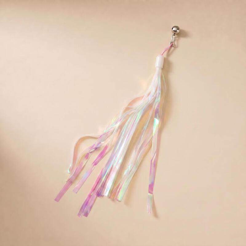 VZZS Aurora Ribbon Cat Wand Refill Heads (7-Pack)
