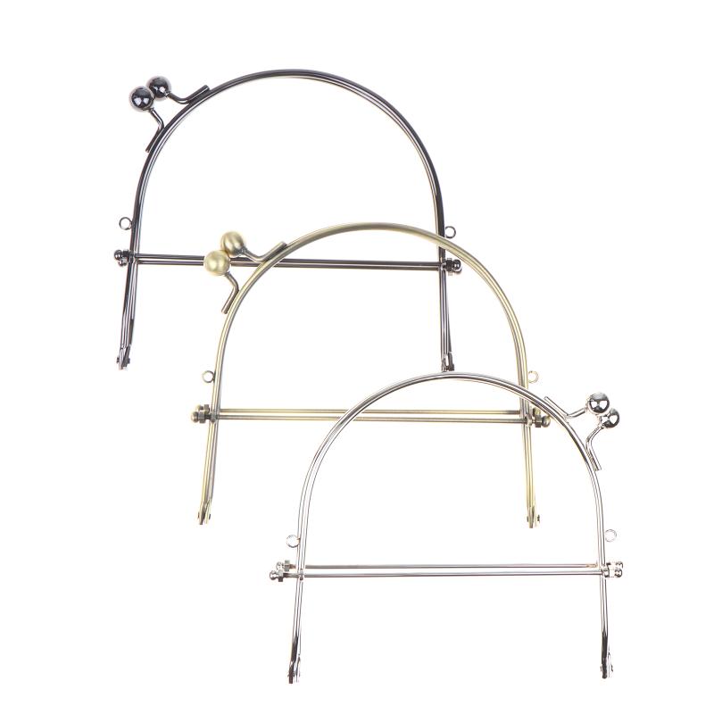 15cm Handtas Clutch Frame Metalen Frame Kussensluiting Tas Portemonnee Handvat Handtas Portemonnee Schroefbeugels Doe-het-zelf Tas Accessoires