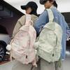 Schoolbag High-value National Style Ink Backpack Simple and Trendy Campus Style Student Schoolbag Large Capacity Lightweight Burden-reducing Backpack