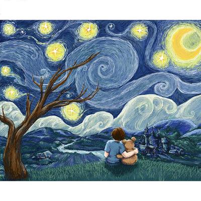 Pittura diamante 5D fai-da-te una sola persona Ricamo 3D Punto croce Mosaico Decorazione strass Regalo