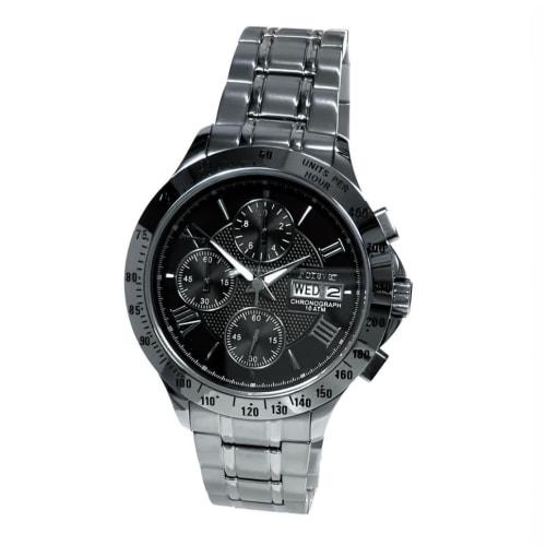 

FOREVER Chronograph [A Prestigious Piece for the Valuable Man] High-Speed 1/20-Second Chronograph with 10 ATM Water Resistance, Calendar, Date, Day