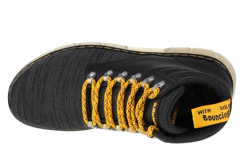 Dr. Martens Rakim, Unisex Black Hiking Boots